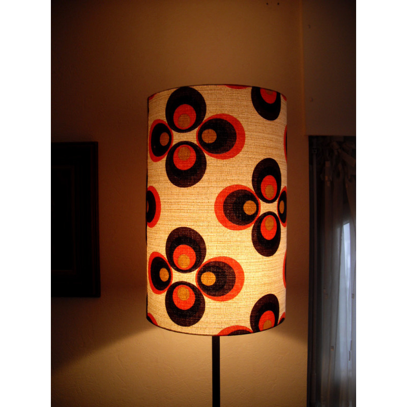 Lampshade APOLLO Trèfle H40 D25 R15 - vintage années 70