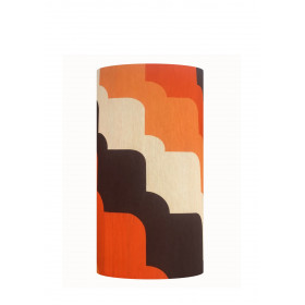 Abat-jour Kendix H50 D30 - tissu vintage