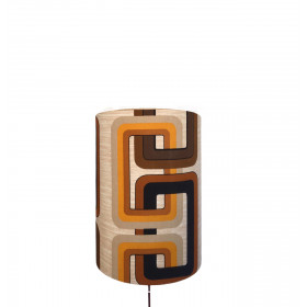 Lampshade Alcatraz H40 D30 - vintage...