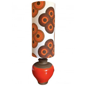 Lampe de sol Supertone abat-jour vintage