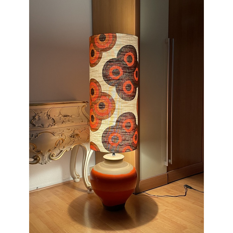 Floorlamp Supertone mid-century fabric