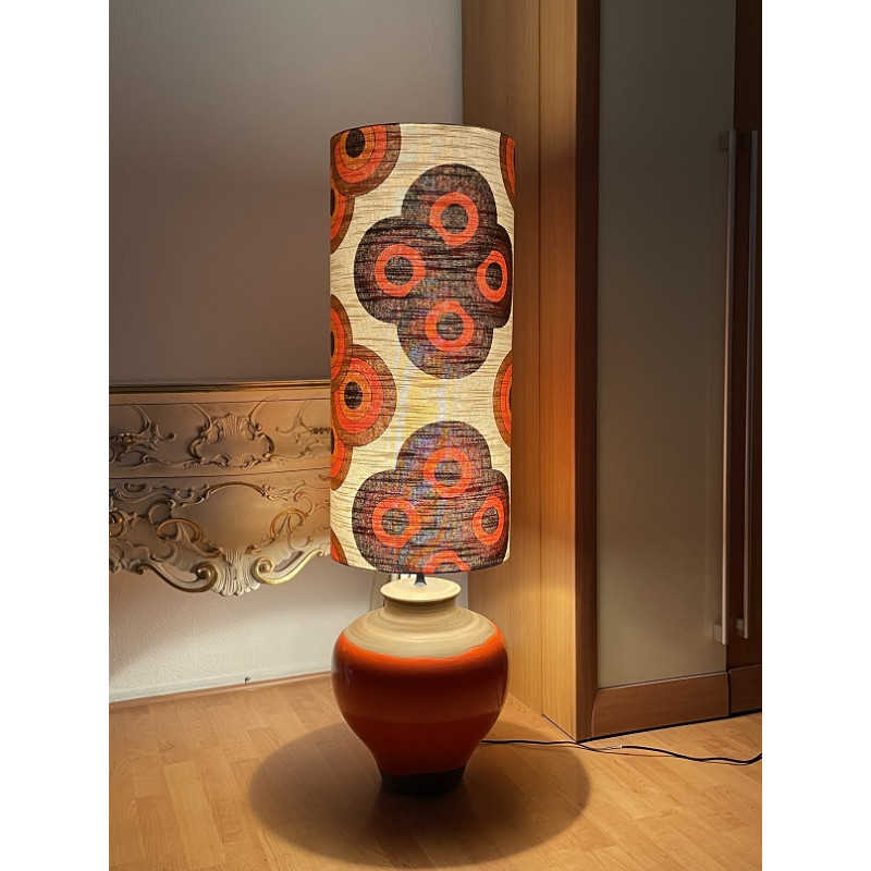 Floorlamp Supertone mid-century fabric