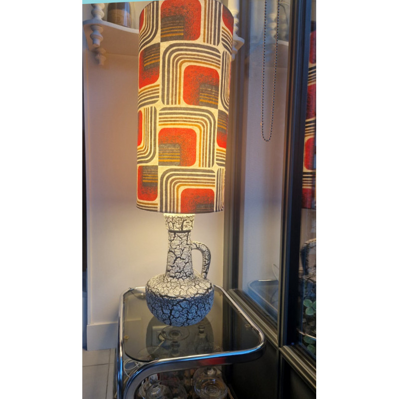 Lampshade Tripoli H50cm D25cm - vintage tissue