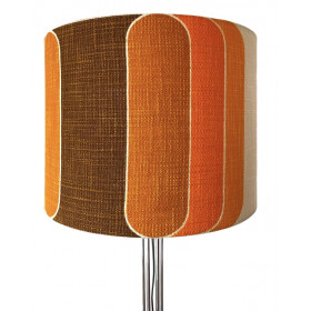 Abat-jour Texas H30 D40 - tissu vintage