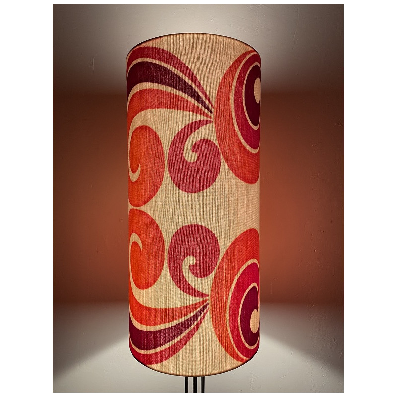 Lampshade Arabesco H53 D25 - vintage fabric