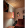 Lampshade Solaris H55 D28cm - vintage tissue