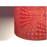 Lampshade Vasarely red H30cm D30cm