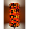 Lampshade Moma - H75cm D30cm - vintage fabric