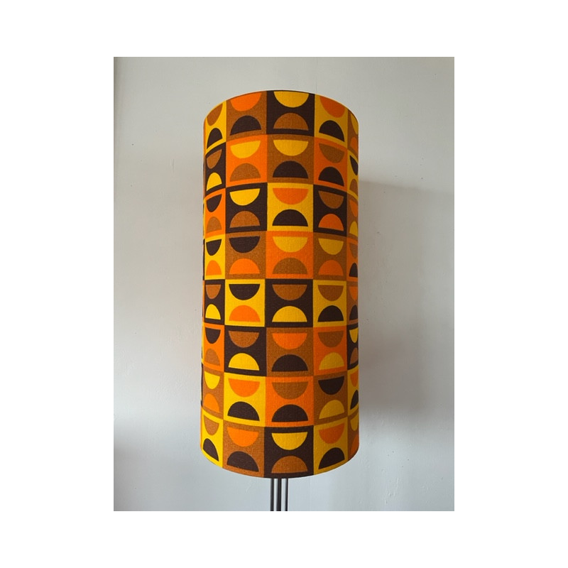 Lampshade Moma - H75cm D30cm - vintage fabric