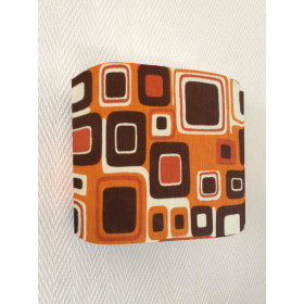 Wall lamp Squary- vintage fabric