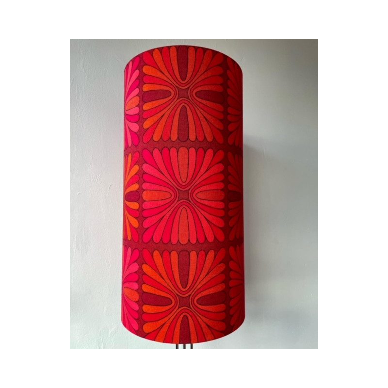 Lampshade Pausa H55 D28 - tissu vintage