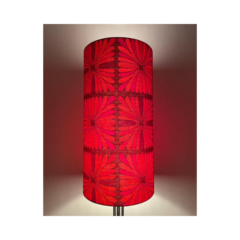 Lampshade Pausa H55 D28 - tissu vintage