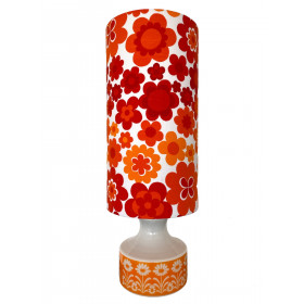 Lampe à poser Summer of Love orange 70s
