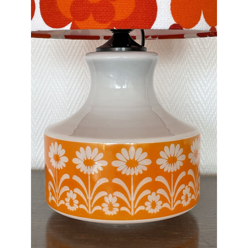 Lampe de chevet Summer of Love orange 70s