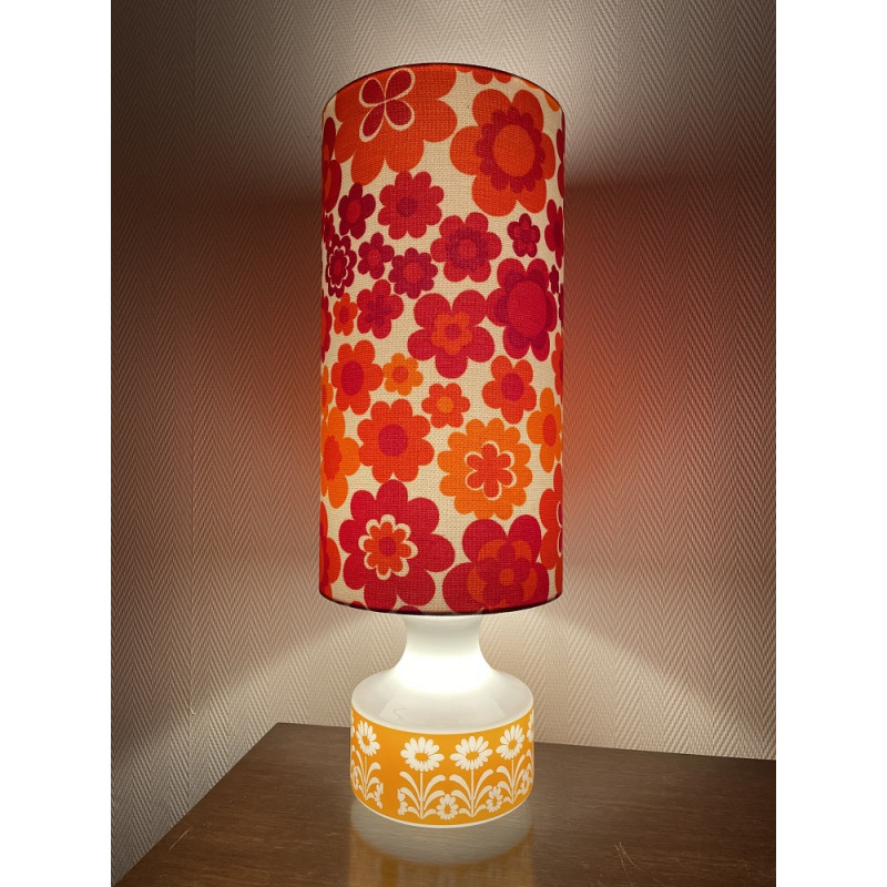 Lampe de chevet Summer of Love orange 70s