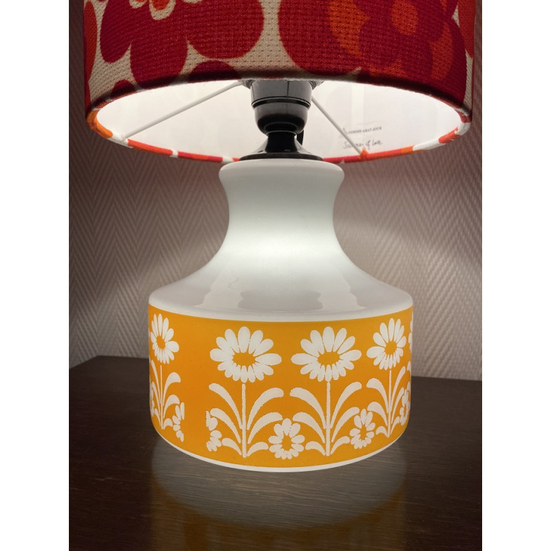 Lampe de chevet Summer of Love orange 70s