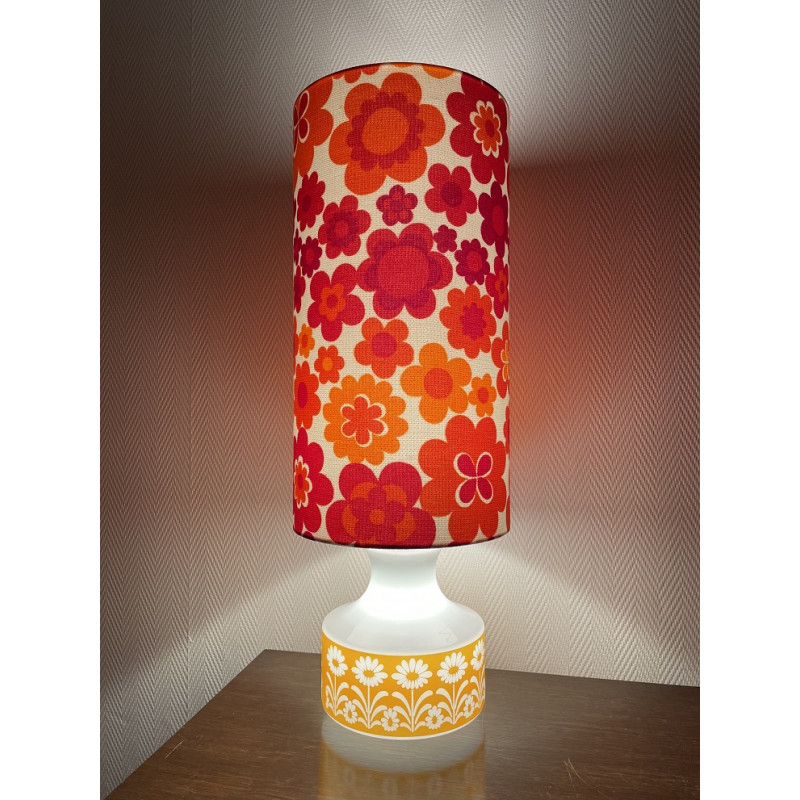 Lampe de chevet Summer of Love orange 70s