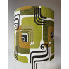 Lampshade Tennessee H33cm D33cm - vintage fabric