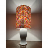 Lampshade Dotted H25 D20 - vintage tissue