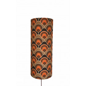 Lampshade Osiris Black H75cm D30cm -...