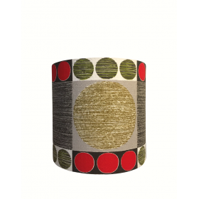 Abat-jour Start H30 D30 - tissu vintage