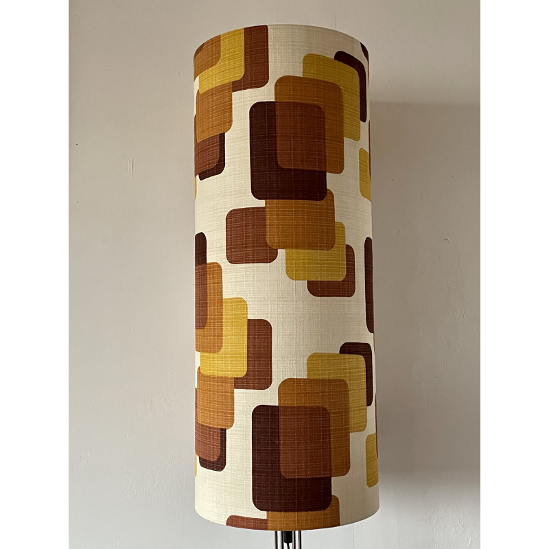 Lampshade Calypso H75cm D30cm - vintage fabric