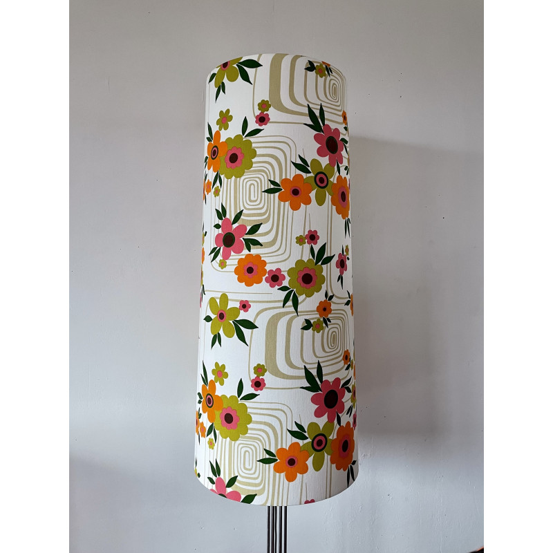 Lampshade Cantuta H80cm D35cm-D30cm - vintage tissue