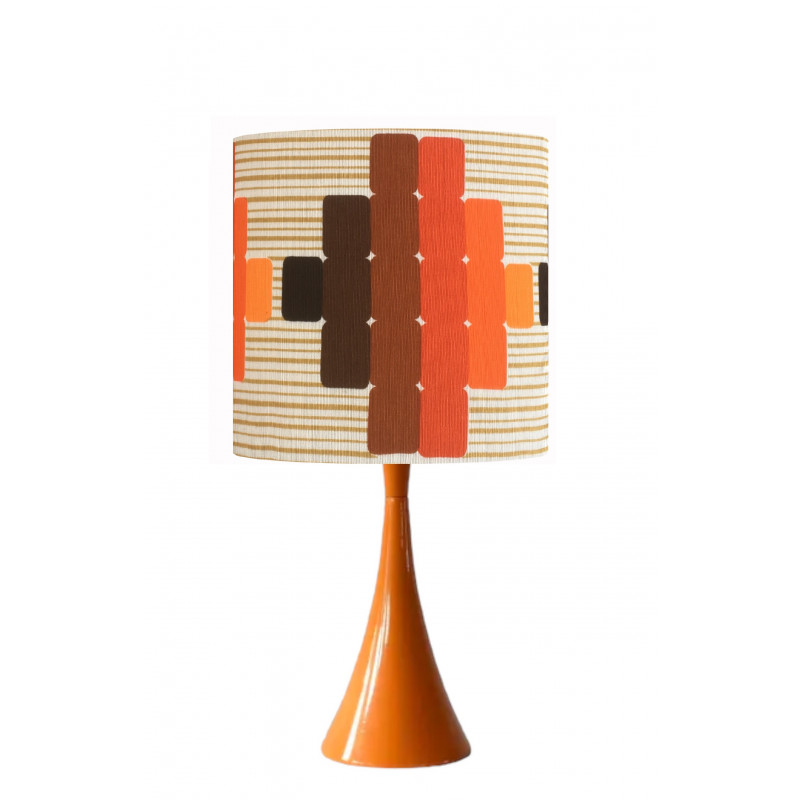 Lampshade Atlantis orange H27cm D27cm