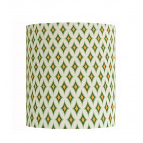 Lampshade Green Diamond H40 D40 -...
