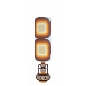 Floorlamp Rubix - vintage 1970's