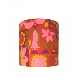 Abat-jour Avoriaz H33 D33cm - tissu 70s