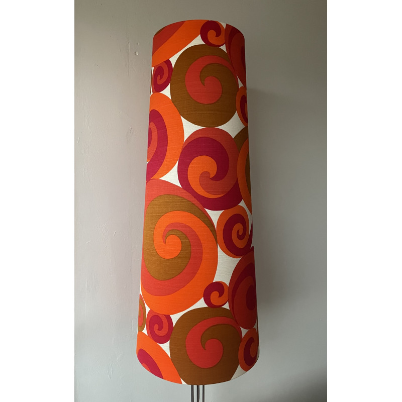 Lampshade Funky H87cm D35cm D25cm - vintage fabric