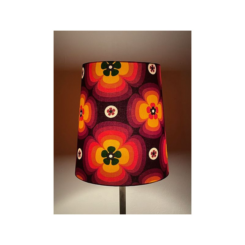 Lampshade Treflower H28 D25 d20 - vintage tissue