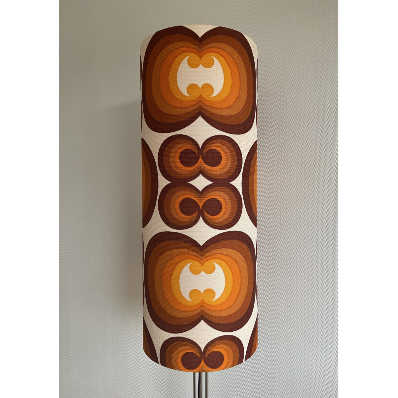 Lampshade Bat signal H75cm D30cm  vintage 70's