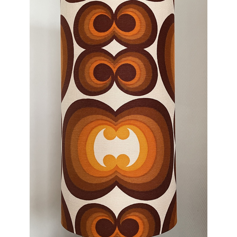 Lampshade Bat signal H75cm D30cm  vintage 70's