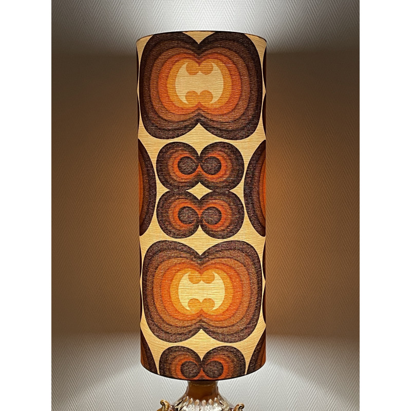 Lampshade Bat signal H75cm D30cm  vintage 70's