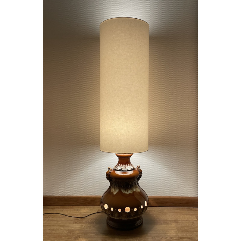 Lampshade light white H75cm D30cm