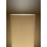 Lampshade light white H75cm D30cm