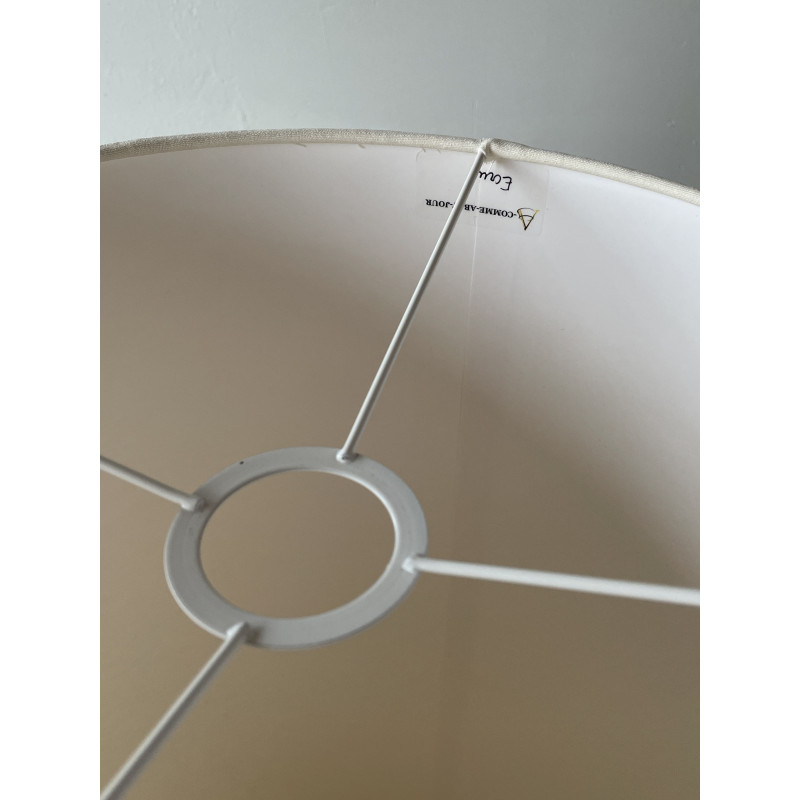 Lampshade light white H75cm D30cm