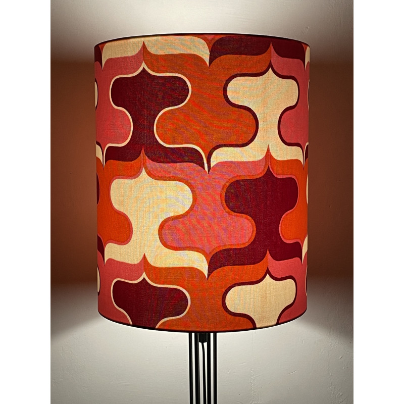 Lampshade Pink Bisou H36 D30cm - vintage fabric