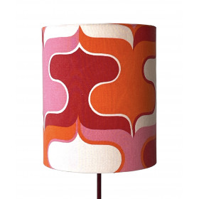 Lampshade Pink bisou H25 D20 vintage...