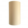 Lampshade ecru H50 D30 - vintage fabric