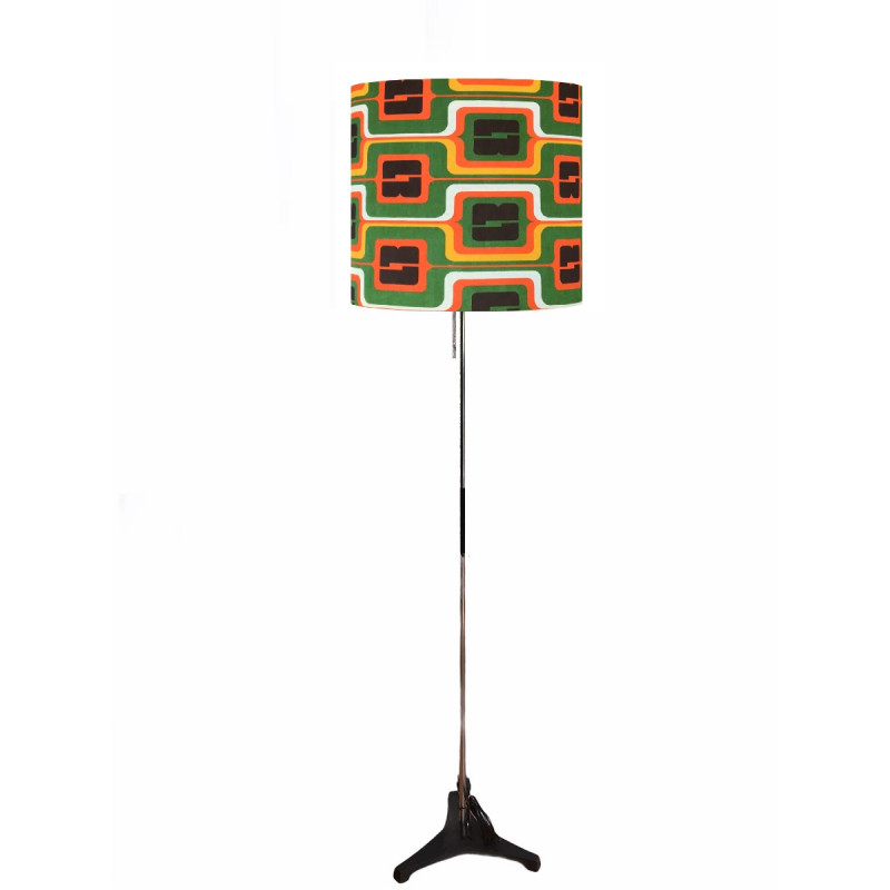 Lampshade Robin H38 D40cm - 70's fabric