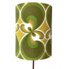 Lampshade Tilia H30 D20cm - mid-century fabric