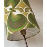 Lampshade Tilia H30 D23cm - mid-century fabric