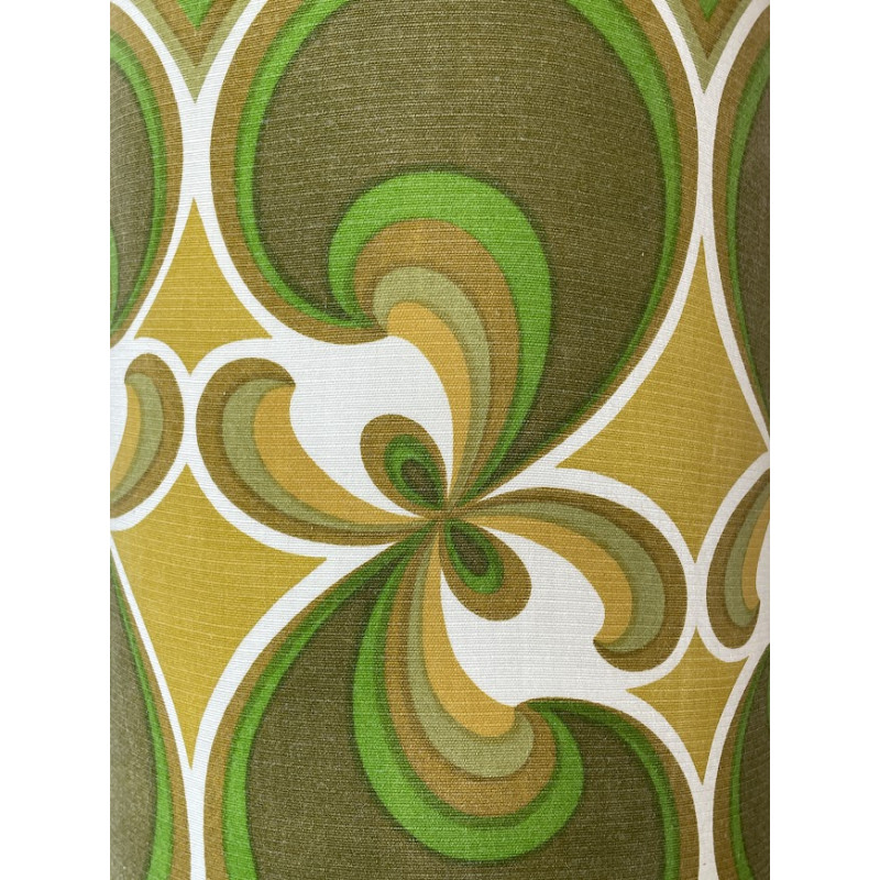 Lampshade Tilia H30 D20cm - mid-century fabric