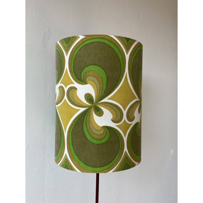 Lampshade Tilia H30 D20cm - mid-century fabric