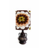 Lampshade Big Flower H45cm D33cm - vintage tissue
