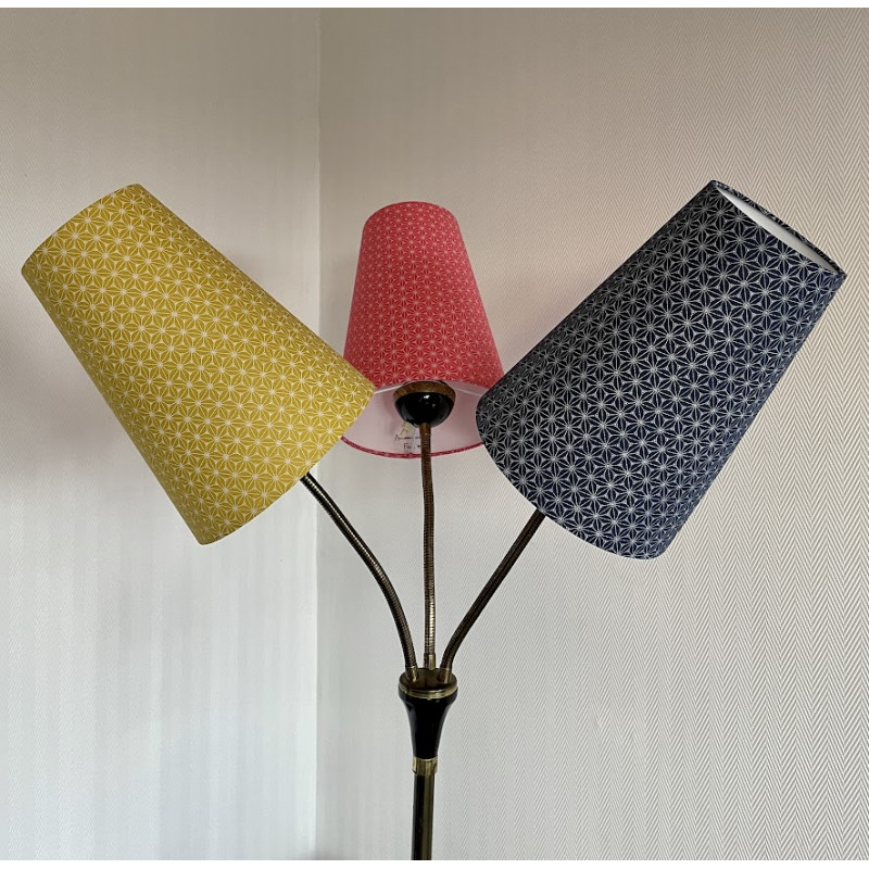 3 lampshades Fuji H26 D20 d12cm