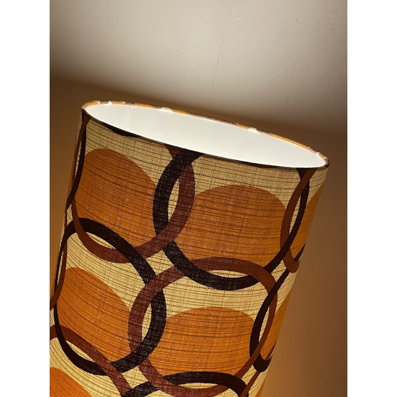 Lampshade Centurion - H80 D33cm - vintage fabric